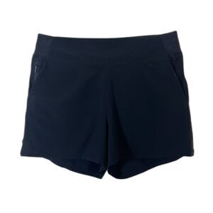Athleta Women Size 14 Black Brooklyn Shorts Casual Workout Hiking Outdoor Gym